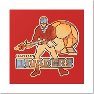 Canton Invaders Soccer Posters and Art